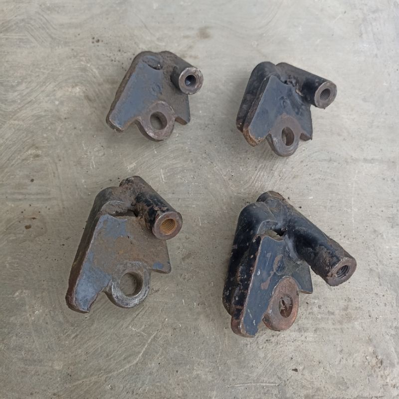 Dudukan jagang standart samping megapro original lepasan