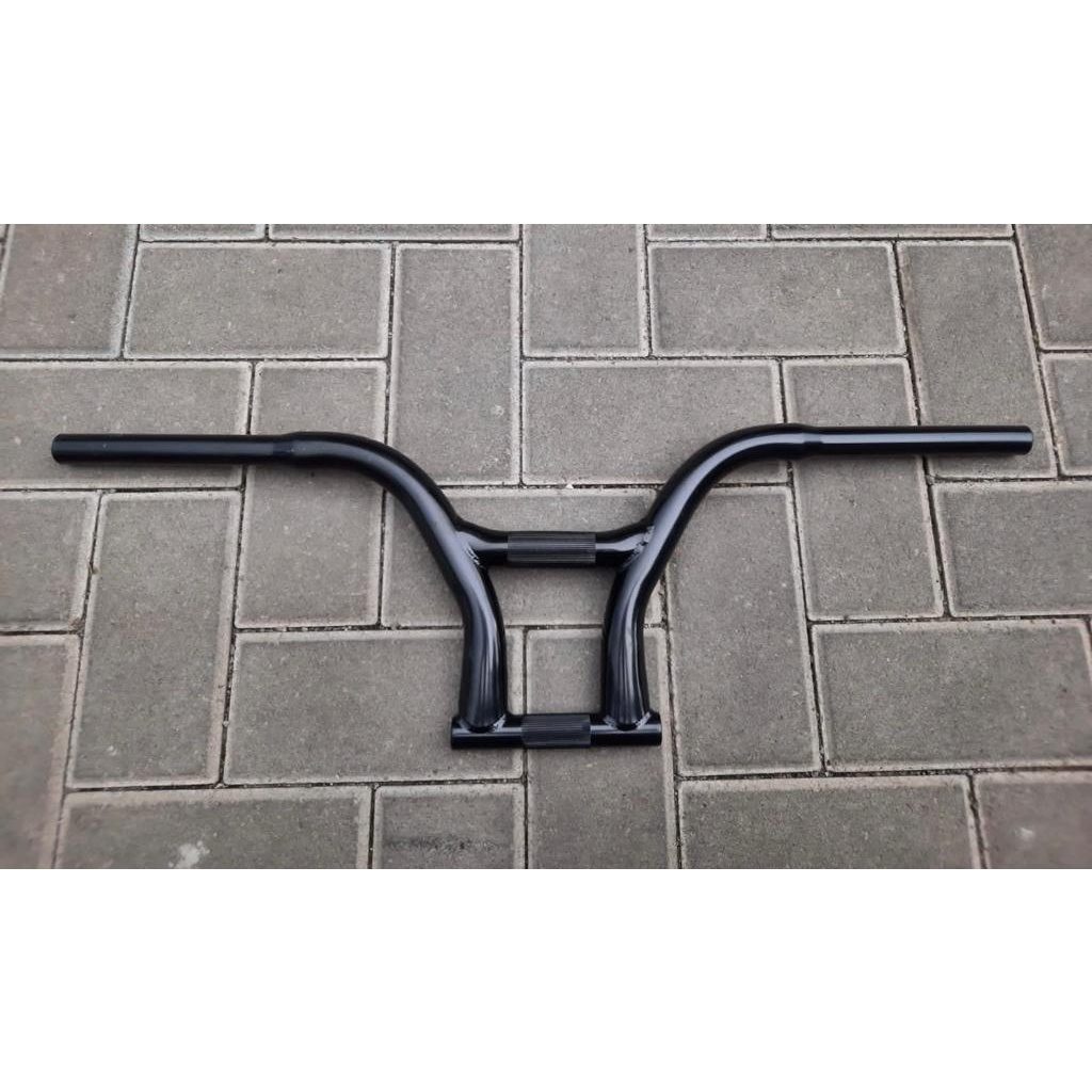 TERMURAH!!! Stang Sepeda BMX TAIWAN KOTAK / Clamp Karter Bawah 22.2mm Atas 25.4mm / Realpict