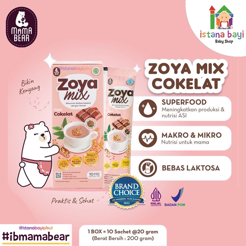 Zoya Mix Pelancar Asi - Asi Booster - Minuman Pelancar Asi