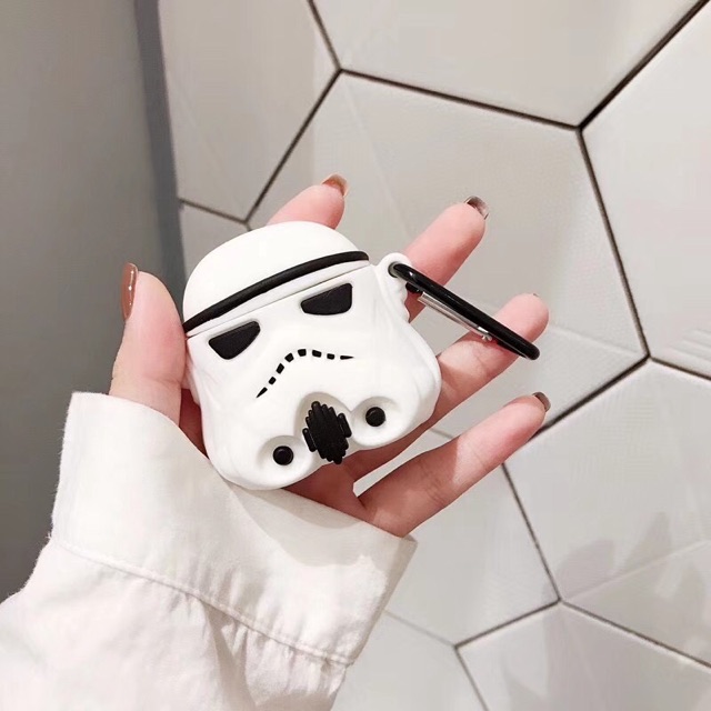 Case airpods Star Wars starwars Darth Vader Stormtrooper softcase casing airpod 1 / 2