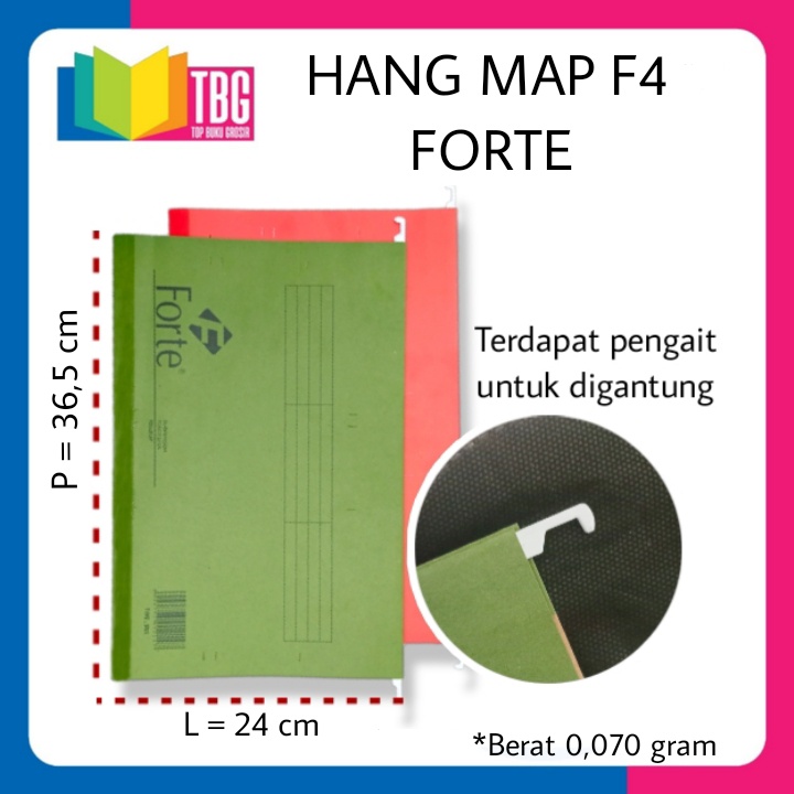 

1 PCS HANG MAP F4 FORTE / MAP DOKUMEN / MAP GANTUNG