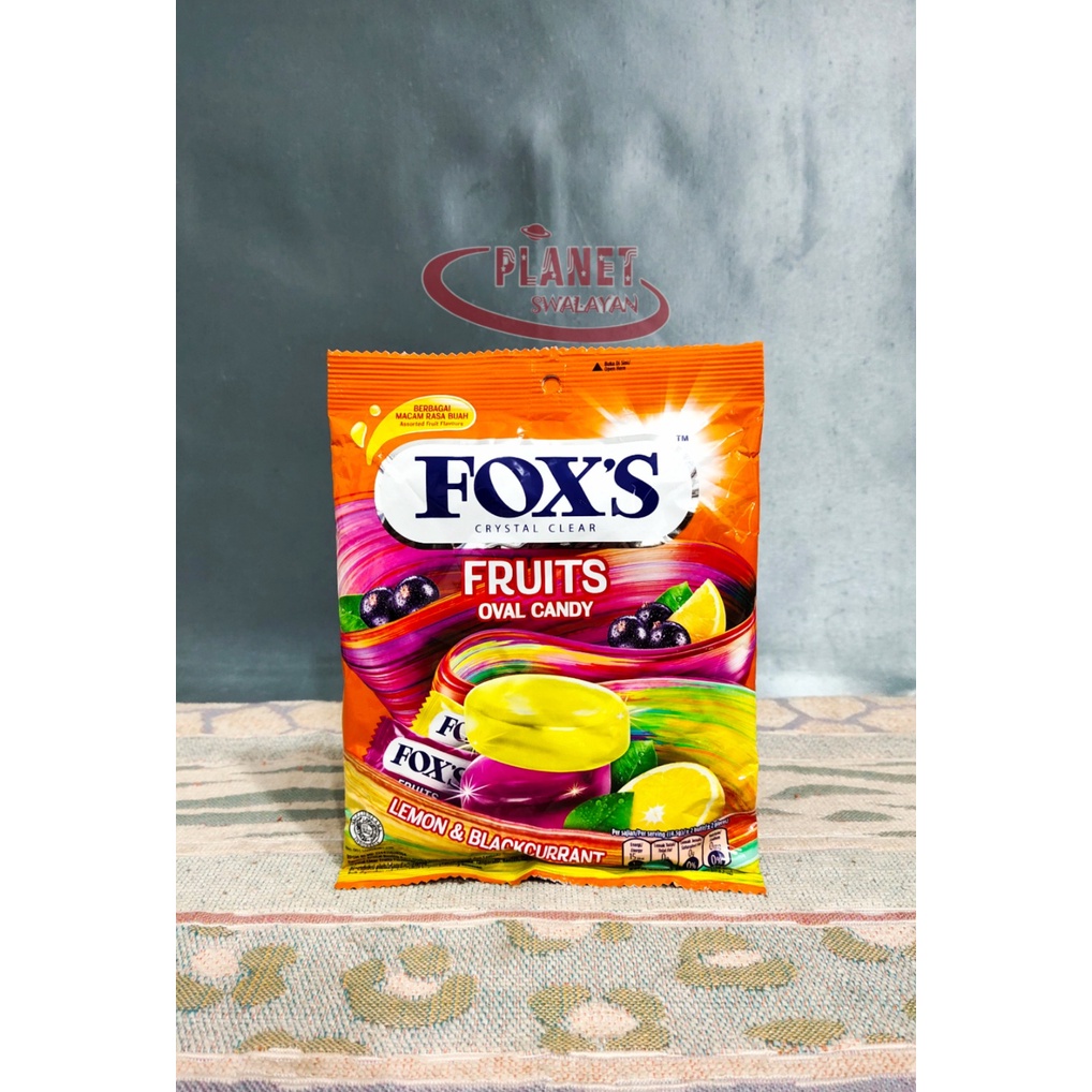 

FOXS CRYSTAL CLEAR FRUITS 125 GR