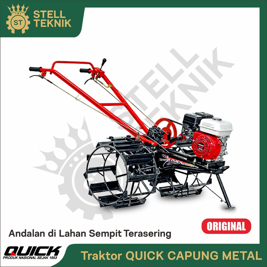 Traktor QUICK Capung Metal + Honda GP200