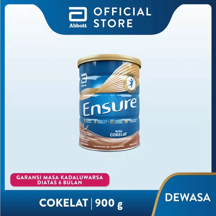 Ensure Fos Vanila / Coklat 900gr Kemasan Baru