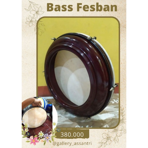 BASS TANGAN AL BANJARI / BASS HADRAH [ ALAT HADRAH [ JIDOR