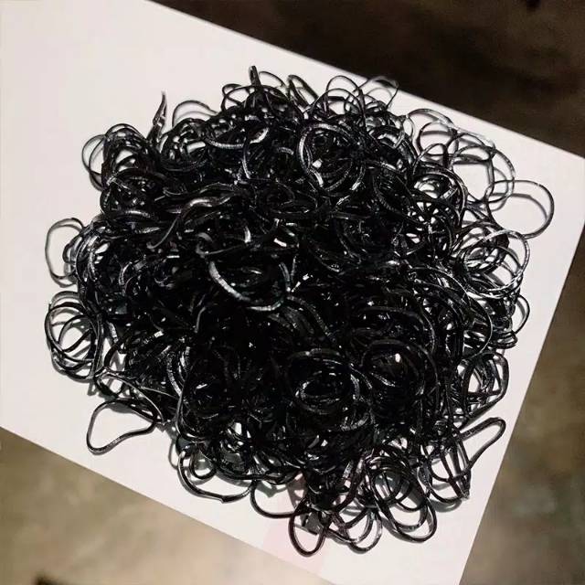 FerenHongXia 1000/pcs karet warna rambut untuk anak wanita ukuran kecil