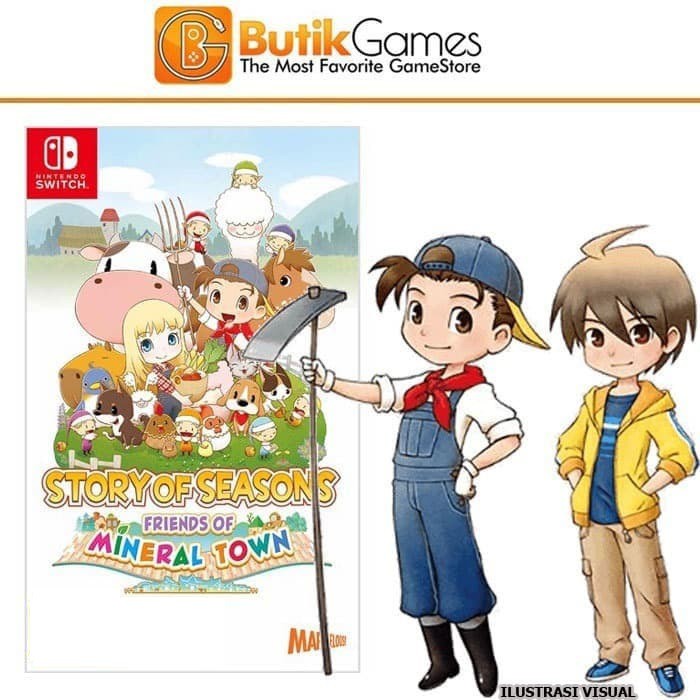 Harvest Moon Story of Seasons Friends of Mineral Town ...