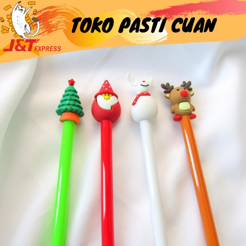 

PULPEN MERRY CHRISTMAS EDISI BARU PART 2 UNTUK KEPERLUAN SEKOLAH ATAU KANTOR ATK FANCY LUCU IMUT TERMURAH COD