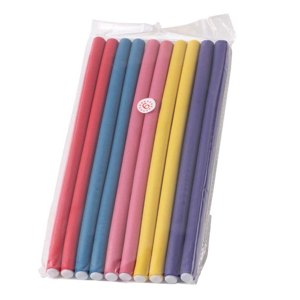 Rol Rambut Agustina Lembut Isi 10pcs DIY Alat Pengeriting Rambut Hairdressing Twist Stick