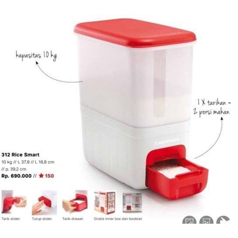 RICE SMART MERAH (10Kg)