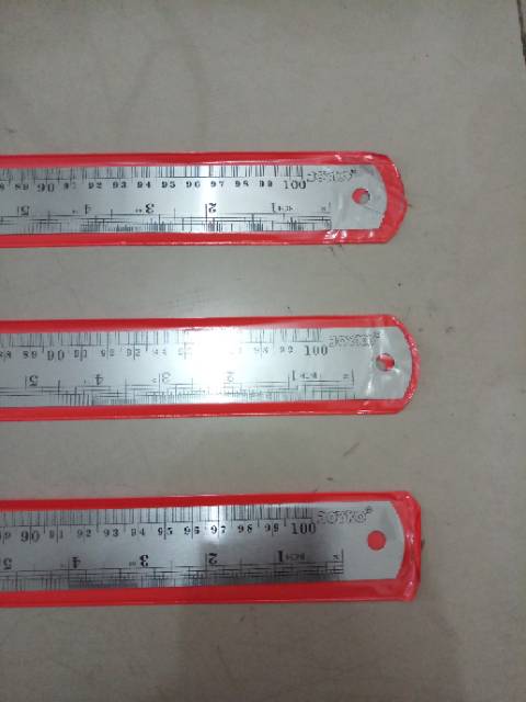 Penggaris Besi 100 cm / Penggaris Besi 1 Meter