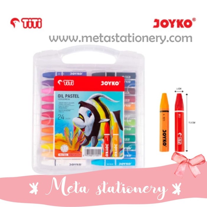

PASTEL-DRY-OIL- OIL PASTEL / KRAYON MINYAK TITI TI-P-24S / 24 WARNA / COLORS -OIL-DRY-PASTEL.