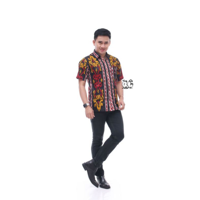 BATIK COUPLE DRESS LANCIP MOTIV SONGKET