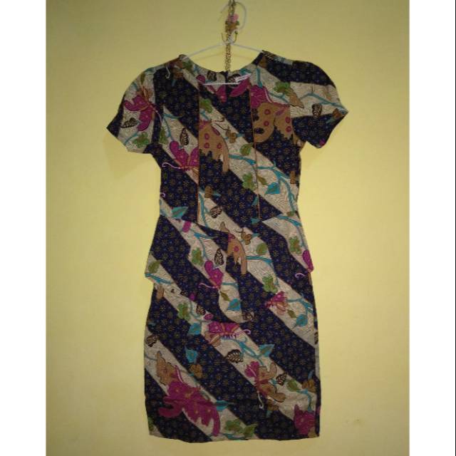 Peplum batik