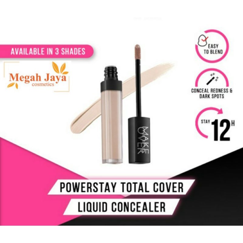 MAKE OVER POWERSTAY TOTAL COVER LIQUID CONCEALER 6.5 GR @MJ