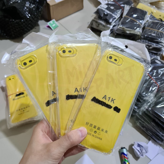 CasinG Oppo A1K Anti Crack Anticrack Soft Jelly Case Cover Kondom