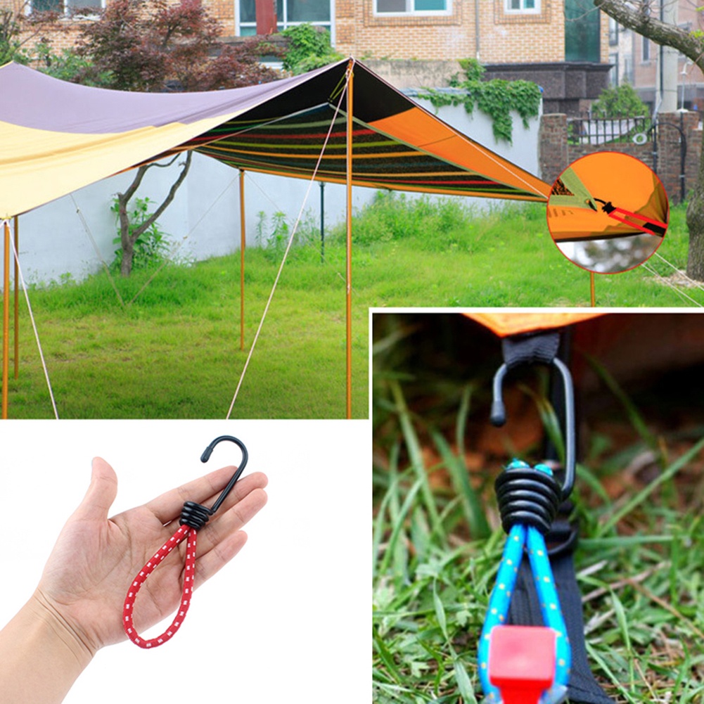 canaan Outdoor Camp Fixed Binding Elastic Rope Hook Tent Holder Tihgt Buckle Accessory