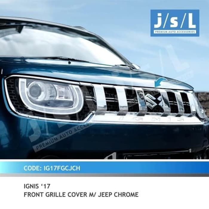 Grille Depan Ignis Model Jeep chrome