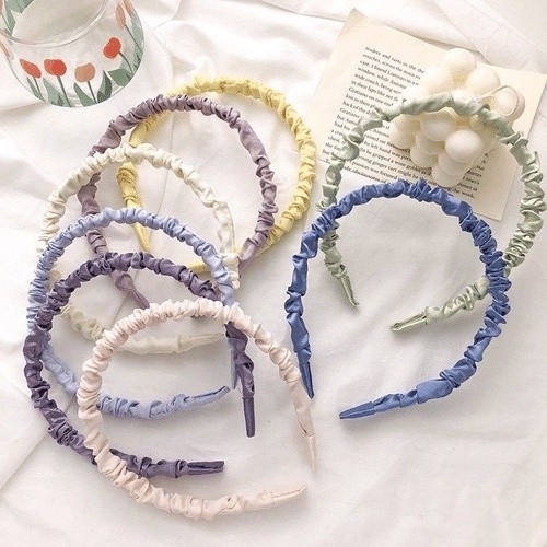 BOS - BANDO KOREAN WARNA WARNI | HEADBAND SCRUNCHIE FULL COLOUR