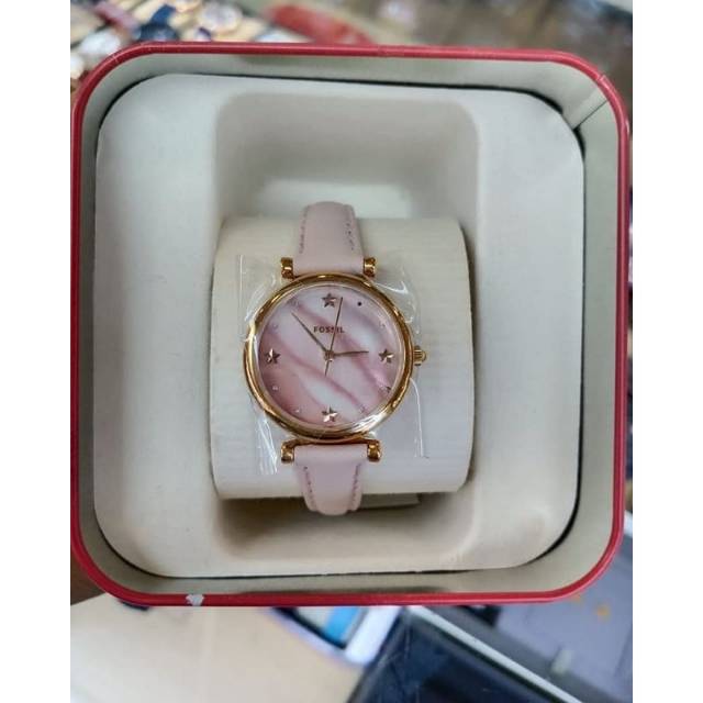 Fossil ES4525 Jam Tangan Wanita PINK ORIGINAL 100%