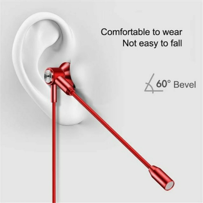 Handsfree Gaming MC-37 - Headset In Ear Earphone Plus Mic - SC