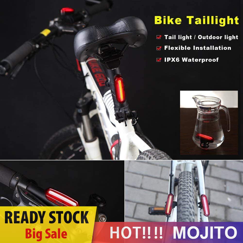 Lampu Belakang Sepeda Mtb Led Usb Rechargeable Untuk Malam Hari