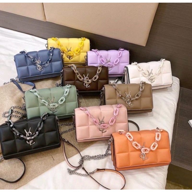 Tas Selempang Wanita Tas Batam Tas Pesta Tas Mini Rantai Slingbag Korea Arabel