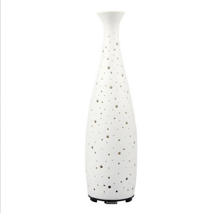 H48 Ceramic Decorative Porcelain Humidifier LED Light 110 ML