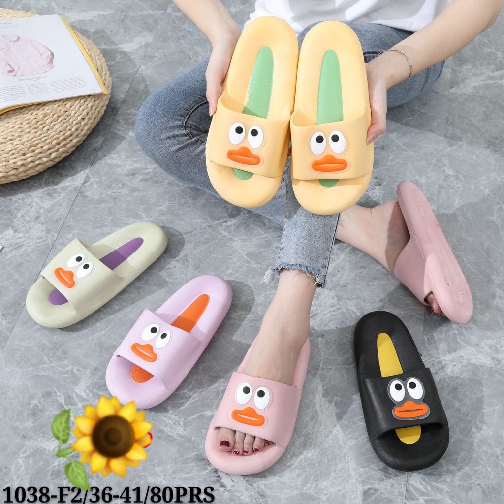 Sandal Karet Jelly Wedges Wanita import Model Terbaru Original Kekinian by AGUNG STYLE Balance 1038-F2
