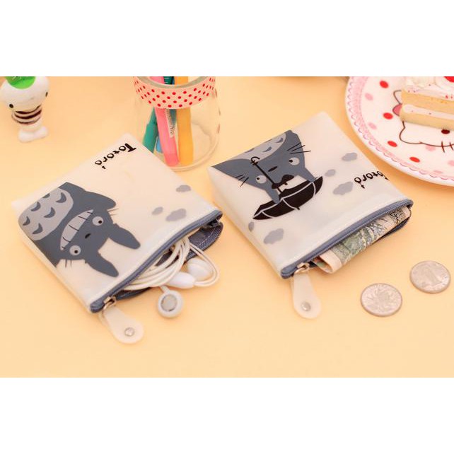 Dompet Koin Totoro Karet Putih