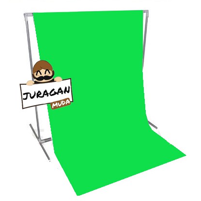 Termurah - Tiang Stand Besi Green Screen - Green Screen Stand Besi