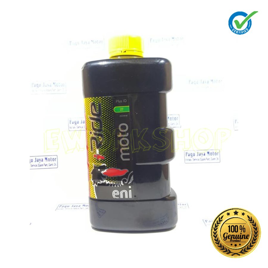 OLI SAMPING AGIP ENI I RIDE MOTO 2T 0,7 L 100% Original Product