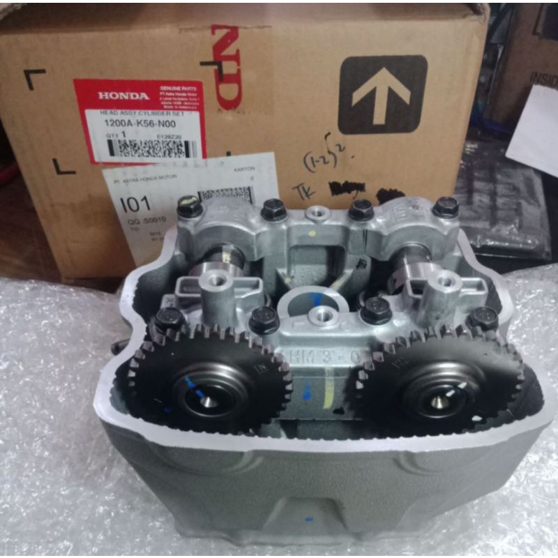 ( 1200AK56N00 ) BLOK CYLINDER SILINDER HEAD ASSY K56 CB CBR 150 R LED SONIC 150