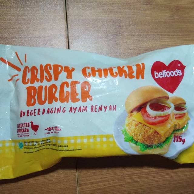 

BELFOOD CRIDPY CHICKREN BURGER 315Gr