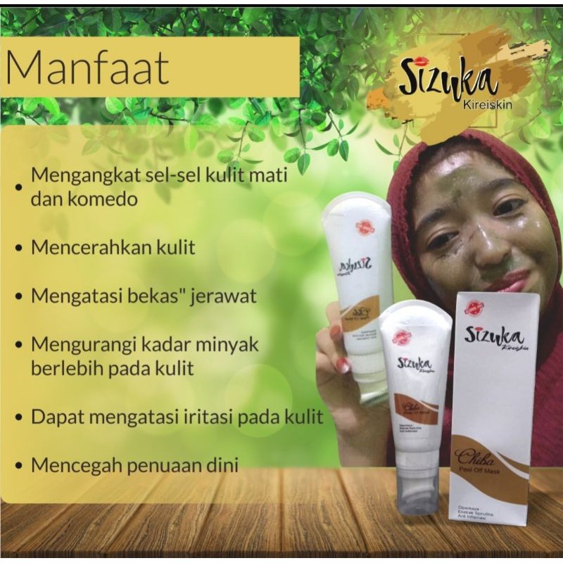 MASKER CHIBA PEEL OF MASK SIZUKA KIREISKIN