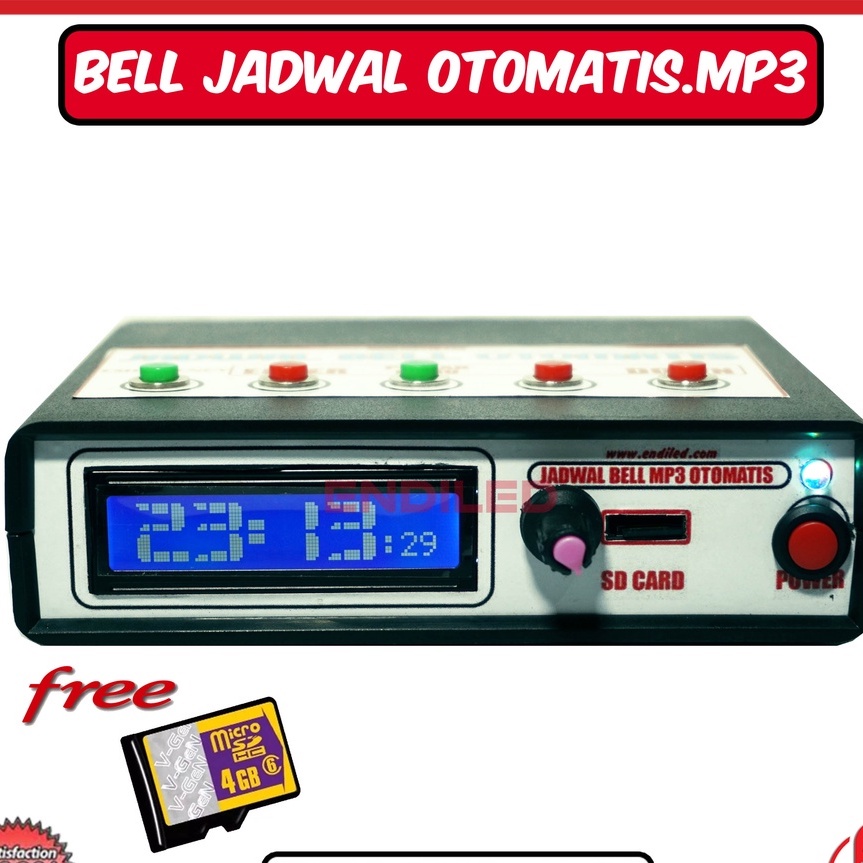 BELL SEKOLAH OTOMATIS DENGAN MP3