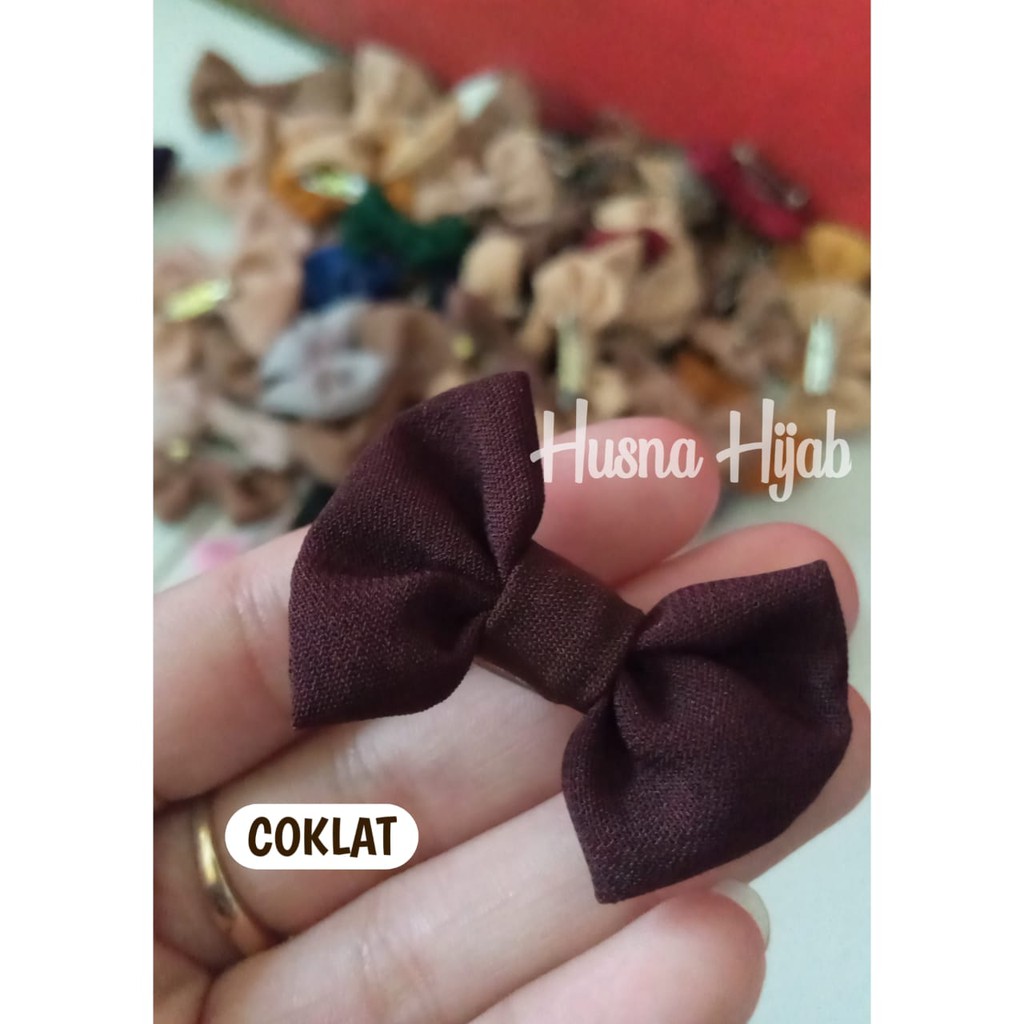 [HUSNA HIJAB] SOUVENIR Bros Pita Kecil Ecer Bahan Wolfis / Bros Pita-Coktu