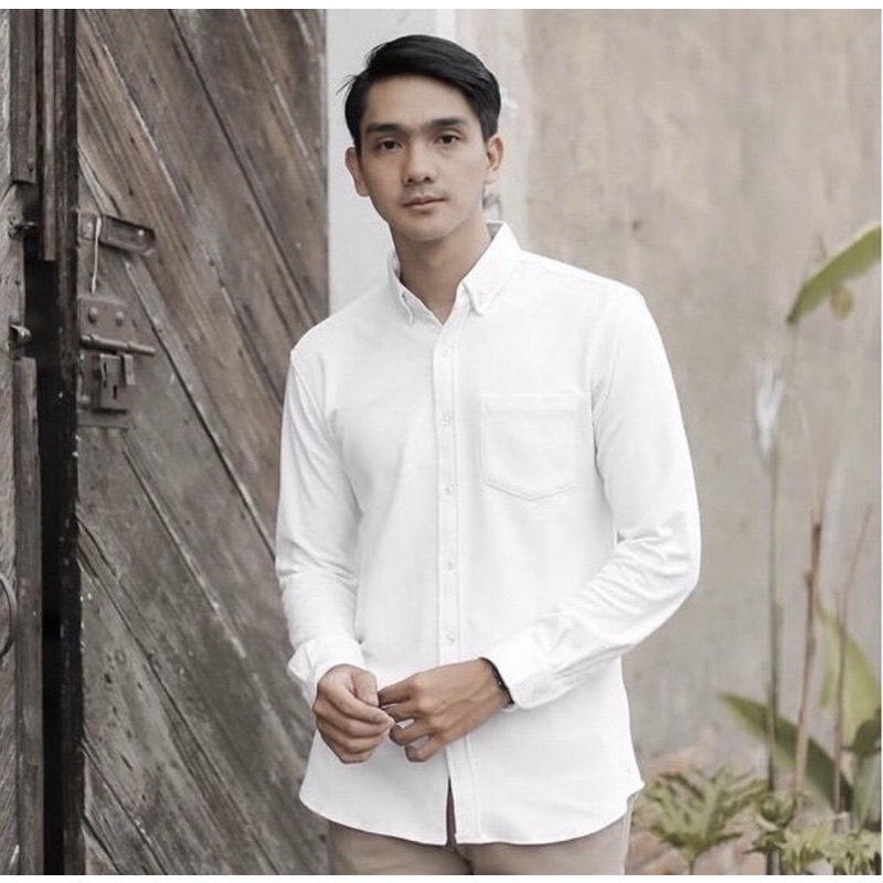 KEMEJA H&M PUTIH || KEMEJA SEMBAHYANG BALI | PAKAIAN ADAT BALI