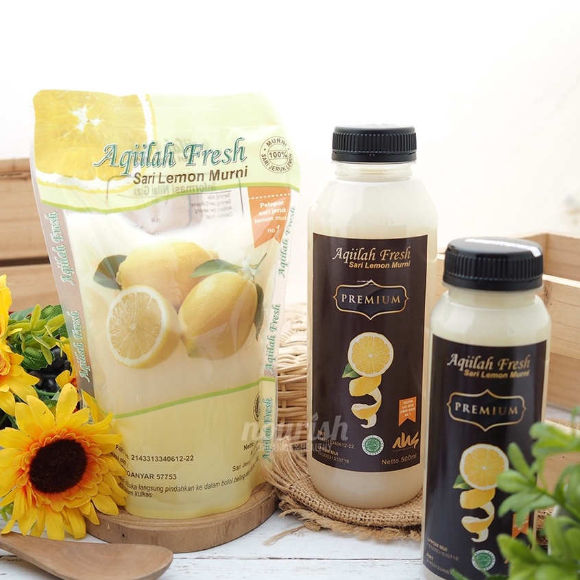 Aqiilah Fresh PREMIUM Sari Lemon Murni 250ml