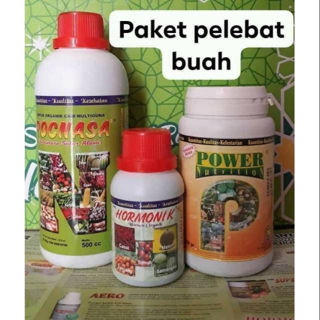 PUPUK PELEBAT BUAH ORGANIK NASA