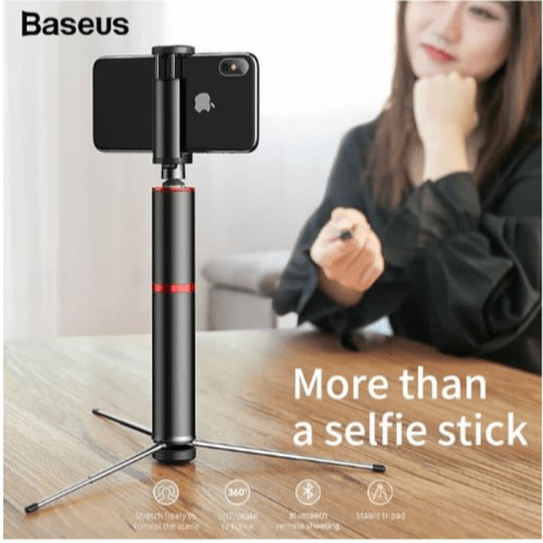 BASEUS SELFIE STICK / TONGSIS BLUETOOTH SHUTTER TRIPOD HOLDER