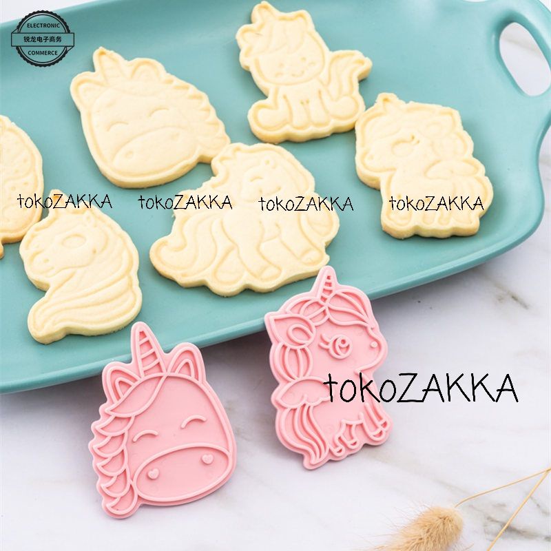 6 pcs per box FREE BUBBLE WRAP/ cetakan kue biskuit karakter cookie mold cutter karakter cartoon cha