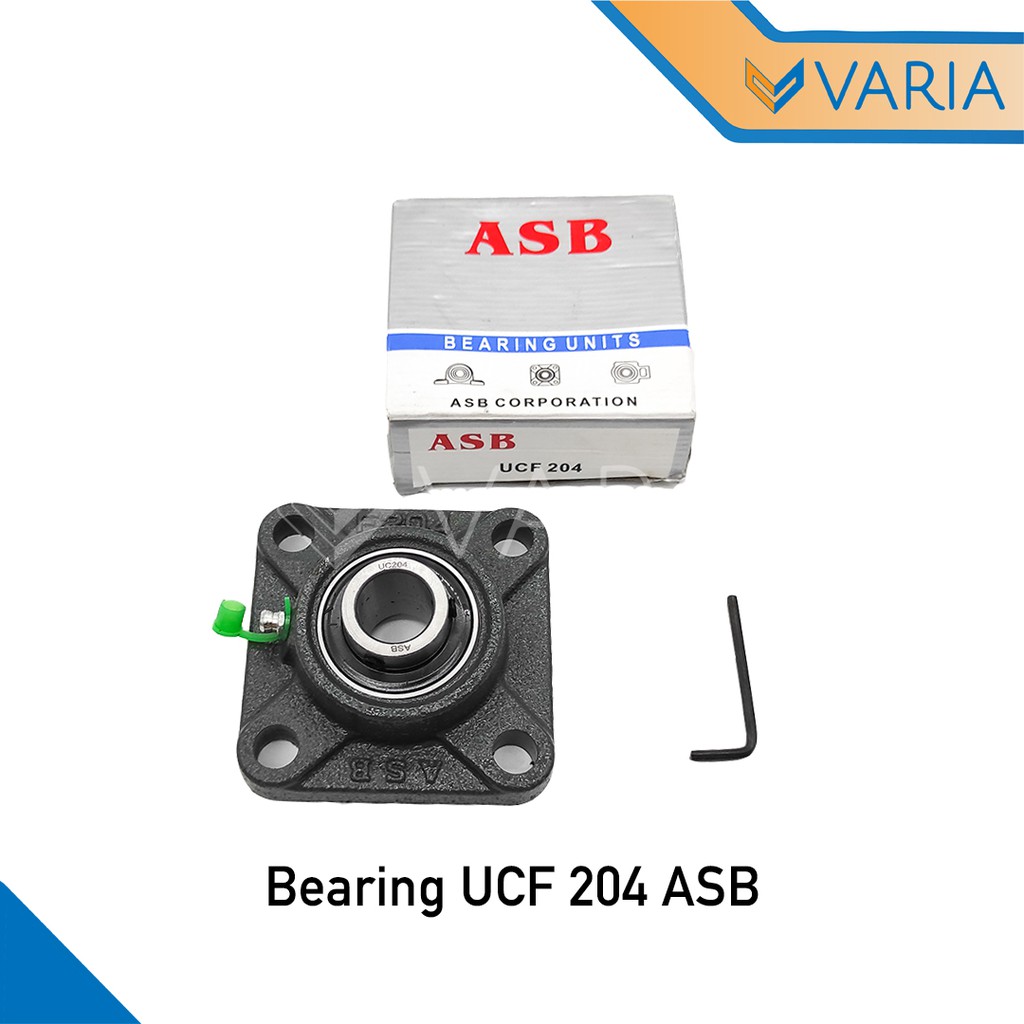 Bearing / Laher Pillow Block Duduk UCF 204 As 20 mm ASB