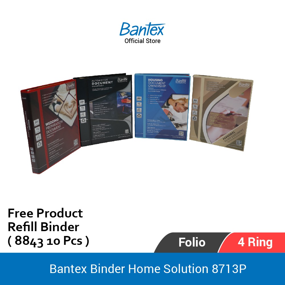 

Bantex Binder Home Solution #8716P