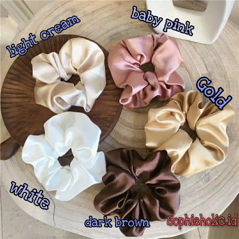 COD Korea Scrunchies ,satin grade B