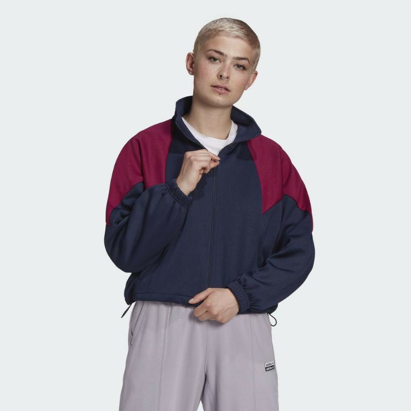 JAKET WANITA ADIDAS LARGE LOGO TRACK TOP GD2383 ORIGINAL