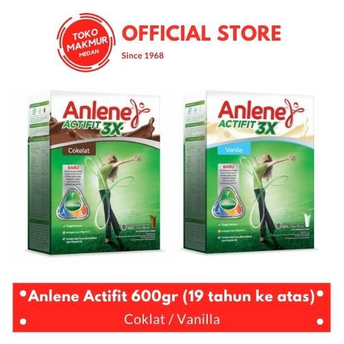 ANLENE ACTIFIT 590GR ( USIA 19 TAHUN KE ATAS )