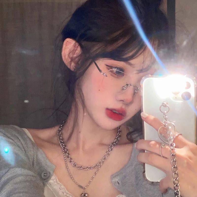 Kacamata tanpa bingkai