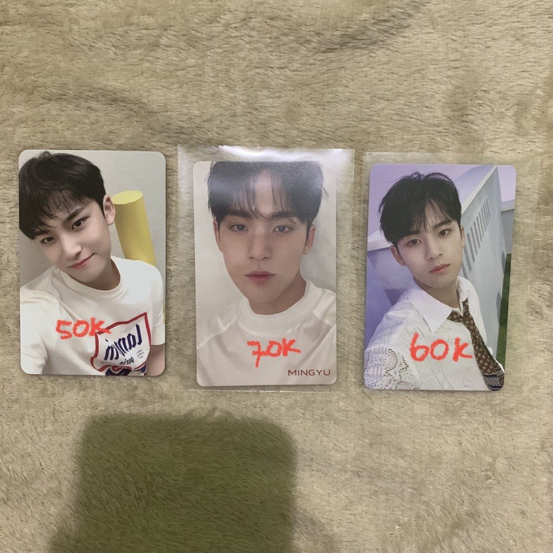 [BOOKED] SEVENTEEN PC Mingyu Henggarae, HMV 24h putih, HMV Henggarae