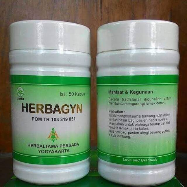 Obat kolesterol herbal HERBAGYN nasa